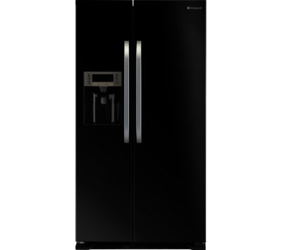 HOTPOINT  SXBD925FWD American-Style Fridge Freezer - Black